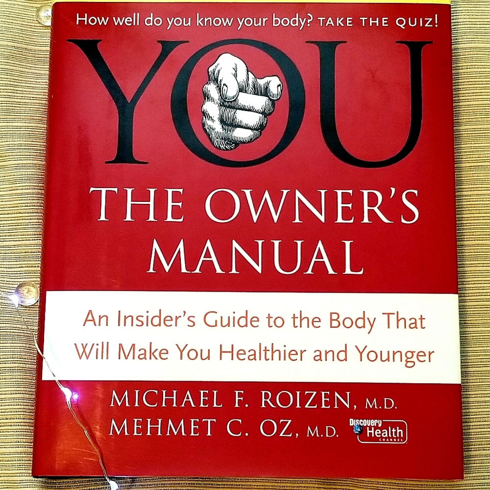 You! The Owner's Manual hardcover book